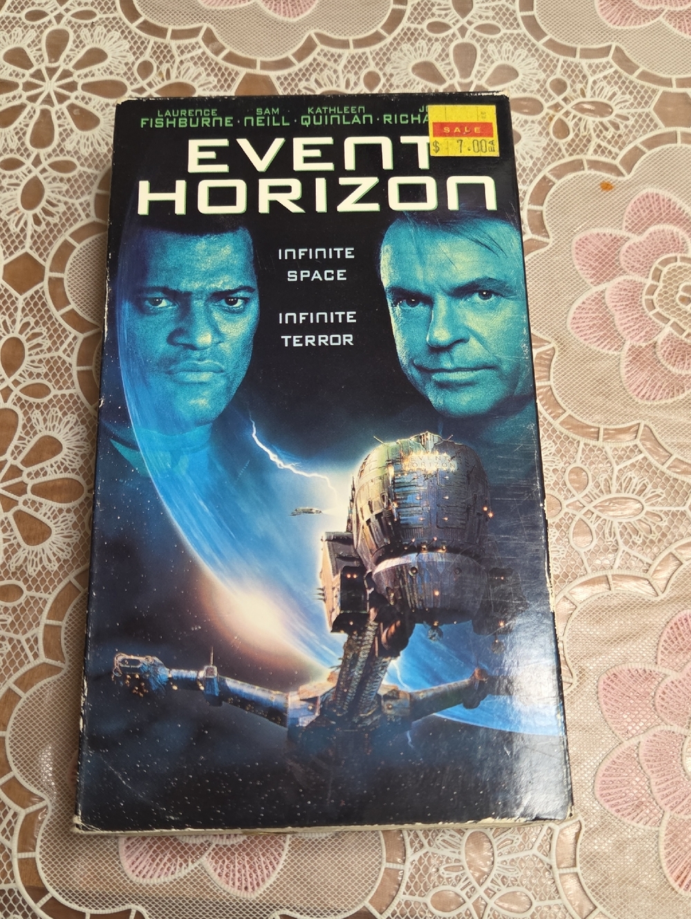 Event Horizon VHS Movie - Blue Sci‑Fi Cover